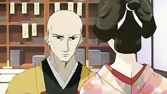 Japanese Babe in Kimono Gets Fucked Hard while Riding Dildo