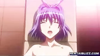 Hentai Cutie in Hot Swimsuit Fucks Like a Pro!