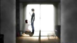 Hentai Cum Swallowing and Titty Fucking with Adorable Anime Girls