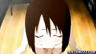 Hentai Cum Swallowing and Titty Fucking with Adorable Anime Girls