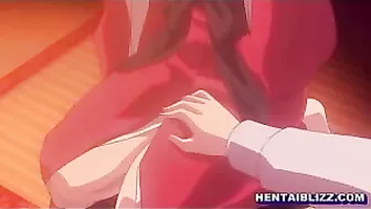 Japanese Hentai Babe Gets Wet Pussy Licking and Dildo Ride