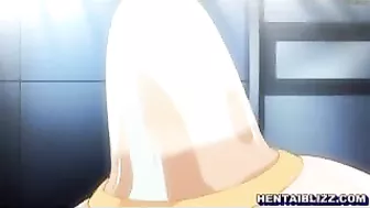 Hentai Bondage Video - Cute Coed with Big Boobs Dildos Pussy for Maximum Pleasure