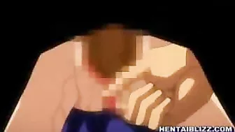 Hentai Bondage Video - Cute Coed with Big Boobs Dildos Pussy for Maximum Pleasure