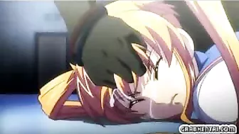 Schoolgirl with Big Boobs Gets Gangbanged by Black Men in HD Hentai Video