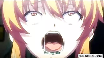 Schoolgirl with Big Boobs Gets Gangbanged by Black Men in HD Hentai Video