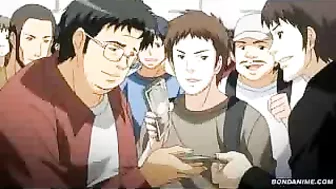 Hentai Virgin Coed Gets Hard Fucked in Public