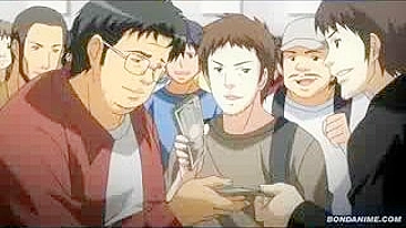 Hentai Virgin Coed Gets Hard Fucked in Public