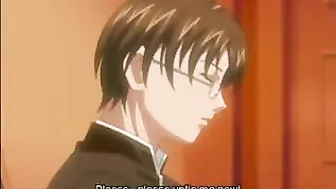 Bound and Gagged Nun with Enormous Tits Gets Ass-Fucked and Cream-Pied in Kinky Hentai Video