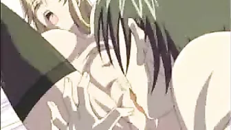 Bound and Gagged Nun with Enormous Tits Gets Ass-Fucked and Cream-Pied in Kinky Hentai Video