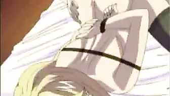 Bound and Gagged Nun with Enormous Tits Gets Ass-Fucked and Cream-Pied in Kinky Hentai Video