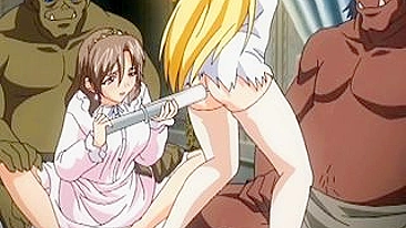 Hentai Princess Gets Injected with Enema and Monster Fucked
