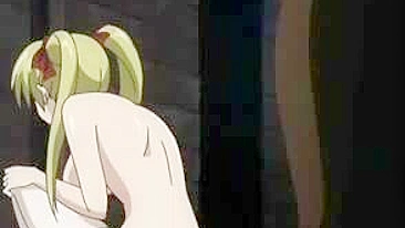 Hentai Princess Gets Injected with Enema and Monster Fucked