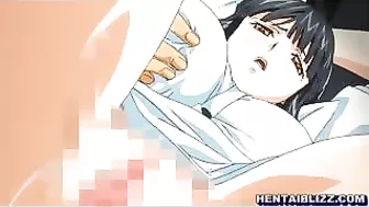 Bound Schoolgirl's Self-Pleasure Cumshot