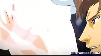 Bound Schoolgirl's Self-Pleasure Cumshot