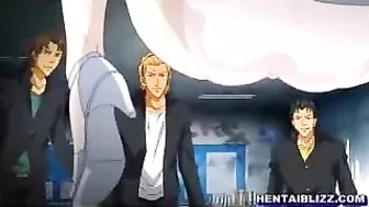 Bound Schoolgirl's Self-Pleasure Cumshot