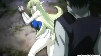 Wild Bondage Hentai Group Fuck in the Great Outdoors