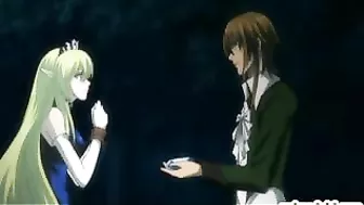 Wild Bondage Hentai Group Fuck in the Great Outdoors