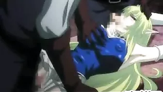 Wild Bondage Hentai Group Fuck in the Great Outdoors