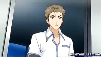 Hentai Locker Room Fuck Fest - Cute Coeds Gone Wild!