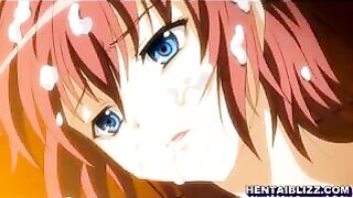 Hentai Groupfuck - Caught Virgin Coeds Swallowing Cum