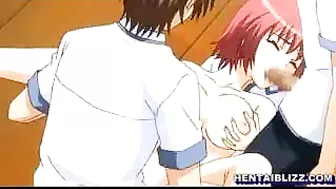 Hentai Groupfuck - Caught Virgin Coeds Swallowing Cum