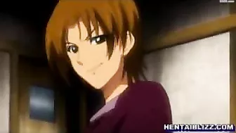 Hentai Bondage Coed with Big Tits Squirts Milk