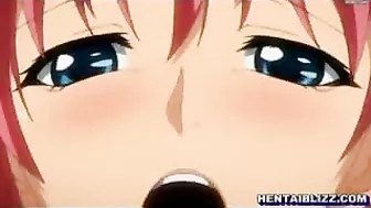 Hentai Bondage Coed with Big Tits Squirts Milk