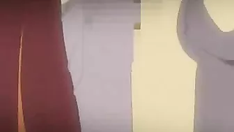 Japanese Hentai Babe Gets Wet Pussy Shoved and Hard Fucked in Bondage