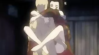 Japanese Hentai Babe Gets Wet Pussy Shoved and Hard Fucked in Bondage