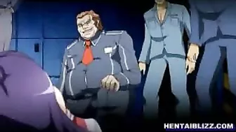 Bound and Double-Penetrated Hentai Coed's Wild Ride