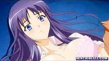 Bound and Double-Penetrated Hentai Coed's Wild Ride