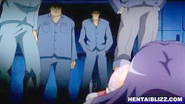 Bound and Double-Penetrated Hentai Coed's Wild Ride