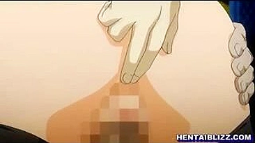 Bound and Double-Penetrated Hentai Coed's Wild Ride