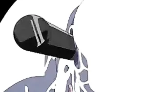 Wet and Wild Bondage Nurse Fucks Pussy in Hentai Heaven