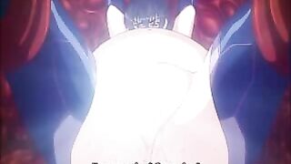 Tentacle Porn - Pregnant Hentai with Big Tits Gets Double-teamed by Tentacles