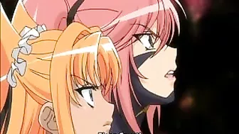 Tentacle Porn - Pregnant Hentai with Big Tits Gets Double-teamed by Tentacles