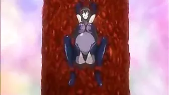 Tentacle Porn - Pregnant Hentai with Big Tits Gets Double-teamed by Tentacles