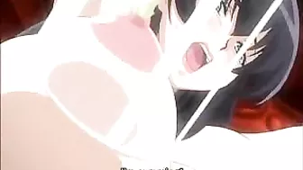 Tentacle Porn - Pregnant Hentai with Big Tits Gets Double-teamed by Tentacles