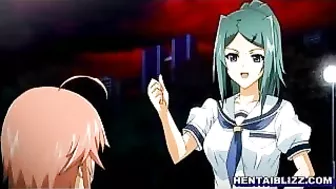 Experience the Ultimate Fantasy with Busty Schoolgirls and Hentai Group Gangbang!