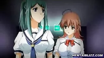 Experience the Ultimate Fantasy with Busty Schoolgirls and Hentai Group Gangbang!