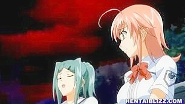 Experience the Ultimate Fantasy with Busty Schoolgirls and Hentai Group Gangbang!