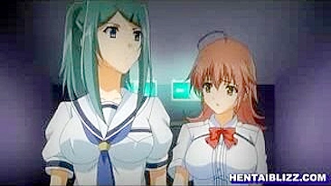 Experience the Ultimate Fantasy with Busty Schoolgirls and Hentai Group Gangbang!