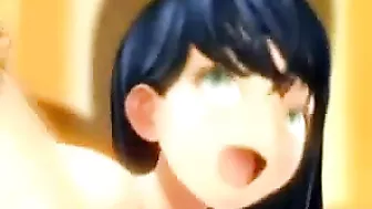 Hentai Cutie Fucks Shemale Coed in 3D Porn Video