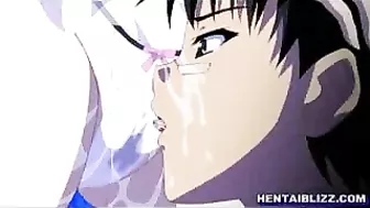 Japanese MILF Gets Tittyfucked and Cumshot in Ultimate Hentai Facial