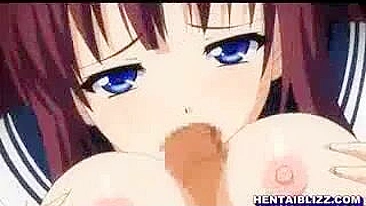 Japanese MILF Gets Tittyfucked and Cumshot in Ultimate Hentai Facial