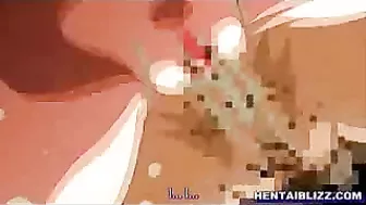 Hentai Girls' Wild Ride - Hard Drilling by Monster Tentacles and Cumming All Over