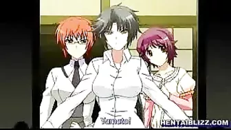 Hentai Girls' Wild Ride - Hard Drilling by Monster Tentacles and Cumming All Over