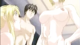 Busty hentai shemale grows out her dick for your ultimate pleasure!