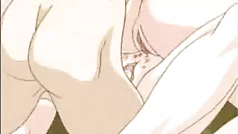 Busty hentai shemale grows out her dick for your ultimate pleasure!