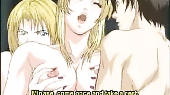 Busty hentai shemale grows out her dick for your ultimate pleasure!